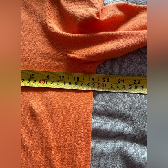 Lord & Taylor Vibrant Orange Knitwear - Picture 6 of 8